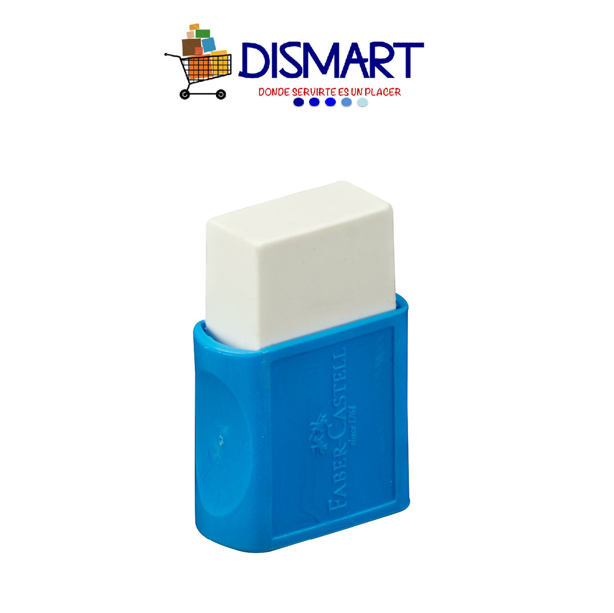 Borrador Escolar Pequeño Protector Plástico Clásico - Faber Castell TK-7024