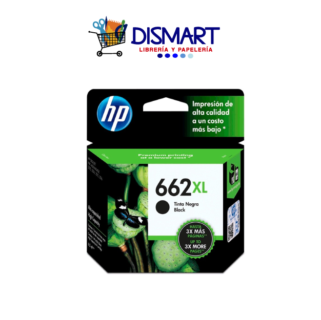 Cartucho Original HP Color Negro 662XL