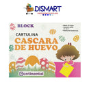 Block Cartulina ArcoIris Cascara De Huevo Carta 20 Hojas Continental