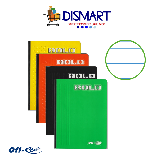 Cuaderno Cosido T/Carta Lineas 100H Ofinotas