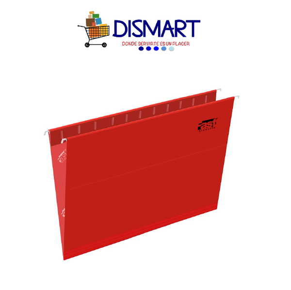 Folder Colgante. Color Rojo. T/Oficio. Fast