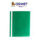 Folder Plástico Portada Transparente. T/Carta. Verde