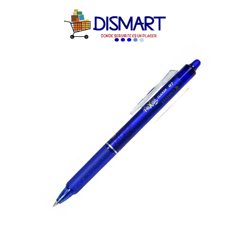 Bolígrafo Borrable punto fino 0.7mm Azul - Pilot Frixion – Dismart GT