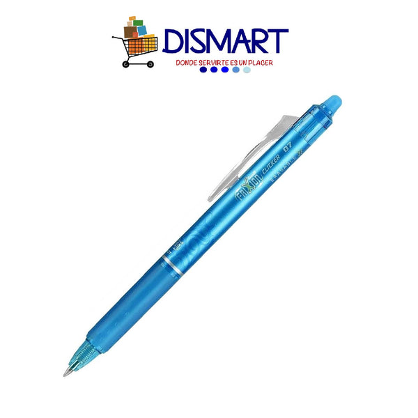 Bolígrafo Borrable punto fino 0.7mm Celeste - Pilot Frixion
