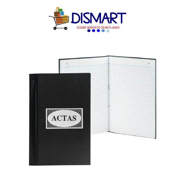Libro Empastado 200H (400 Folios). Actas. Nacional – Dismart GT