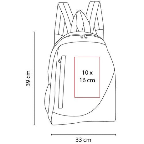 MOCHILA ESCOLAR MAURITANIA  NEGRO