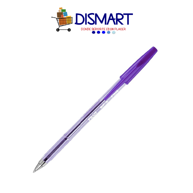 Bolígrafo punto fino 0.7mm Morado - Pilot BP-S