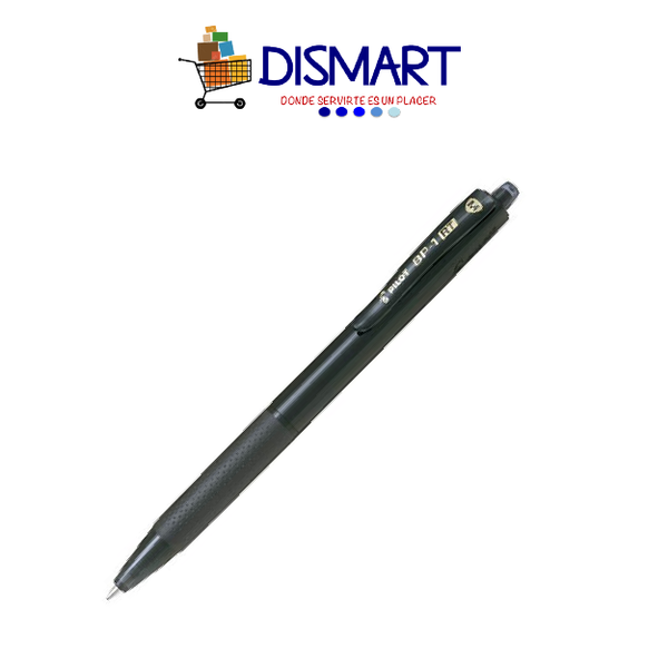 Bolígrafo punto fino 0.7mm Negro - Pilot BP-1 RT – Dismart GT